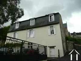 Arrière de la propriété.