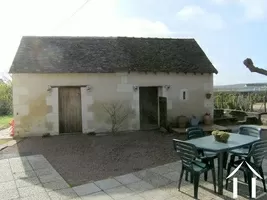 L'autre côté des deux annexes à deux chambres 