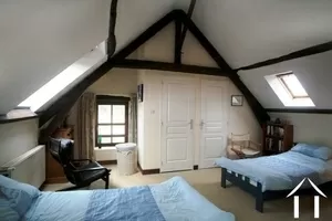 The master bedroom in the owner's house.