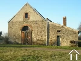 Grande grange et terrain