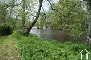 Riover Cure near the garden