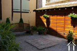 common courtyard outside