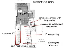 Maison de bourg à vendre pommard, bourgogne, BH3456M Image - 12