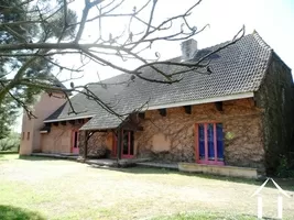 house seen from the courtyard