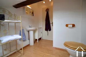en suite shower room with toilet for bedroom 3