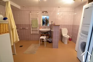 salle de bain d'une chambre du l'appartement
