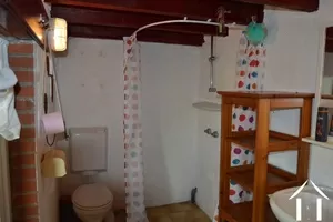 salle de bain du gîte