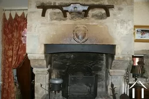 Grand fireplace