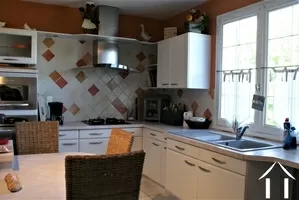 half-open kitchen