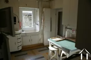 Larger kitchen