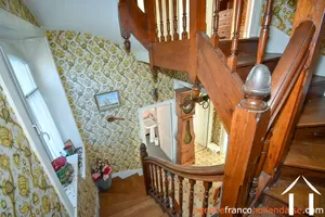 Maison de bourg à vendre surdoux, limousin, Li917 Image - 11