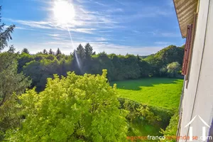 Maison de bourg à vendre surdoux, limousin, Li917 Image - 16