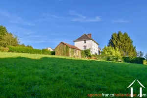 Maison de bourg à vendre surdoux, limousin, Li917 Image - 44