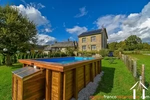 Maison de bourg à vendre meilhards, limousin, Li942 Image - 48