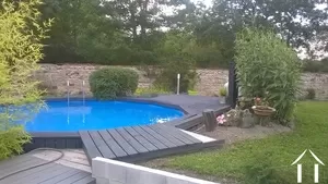 Terrasse, piscine, jardin