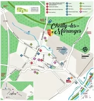 Plan du village de Cheilly-les-Maranges