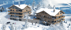 Duplex, 4 chambres, ski in ski out
