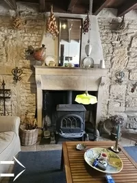 Cheminée à caractère