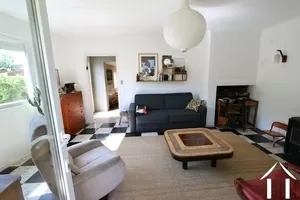Salon vu du jardin