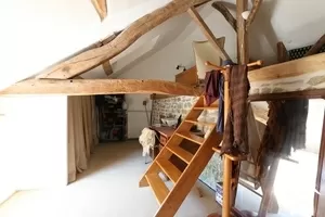 Chambre principale - avec lit en mezzanine