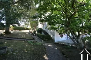 Vue du jardin ouest