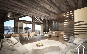 Demi chalet neuf 6p en plein coeur de saint-martin-de-belleville saint-martin-de-belleville Ref # C3835-CHA3 