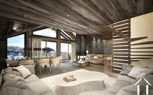 Demi chalet neuf 6p en plein coeur de saint-martin-de-belleville saint-martin-de-belleville Ref # C3835-CHA3 
