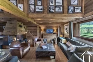 Chalet mont d'arbois - vues exceptionnelles - skis aux pieds  Ref # C4501 