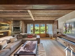 Chalet 6 chambres - vues panoramiques sur le mont-blanc  Ref # C5191 
