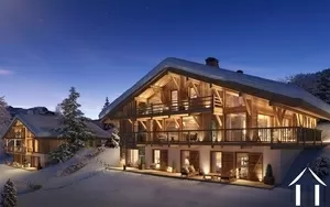 Demi-chalet - vues panoramiques mont blanc  Ref # C5611-1B 