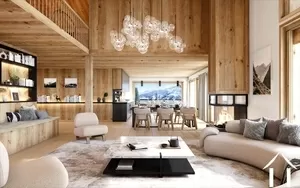 Chalet neuf - vues panoramiques sur le mont-blanc  Ref # C5611-4 