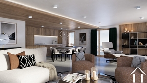 Appartement 2 chambres - vue piste  Ref # C6021-A205 