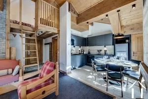 Appartement 2 chambres et mezzanine - plein sud  Ref # C6221 