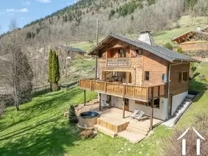 Authentique chalet 4 chambres - proche des remontees mecaniques  Ref # C6285 