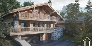 Chalet luxueux 4 chambres - vue degagee  Ref # C6640(4124)-ChaletB 