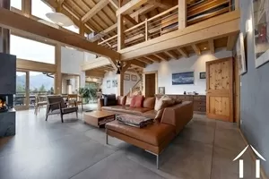 Chalet avec vue exceptionnelle - arc 1600  Ref # C6844 