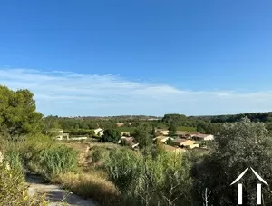 Terrain à bâtir avec vue au Nord de Béziers  Ref # 11-2475 