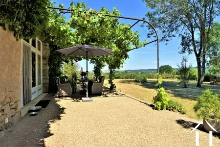 vue depuis la terrasse
