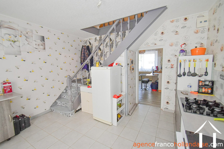 Maison de bourg à vendre la croisille sur briance, limousin, Li1055 Image - 11