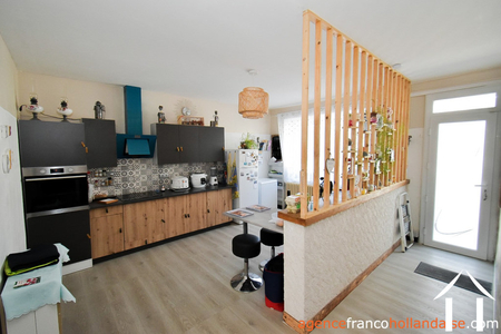 Maison de bourg à vendre la croisille sur briance, limousin, Li1055 Image - 3