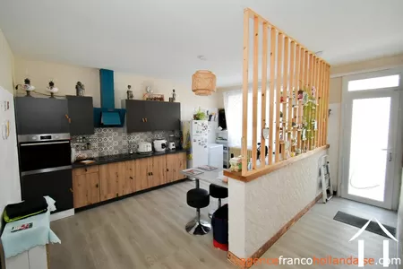 Maison de bourg à vendre la croisille sur briance, limousin, Li1055 Image - 3