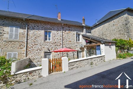 Maison de bourg à vendre la croisille sur briance, limousin, Li1055 Image - 27