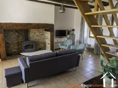 Maison avec gite à vendre lubersac, limousin, Li1070 Image - 49