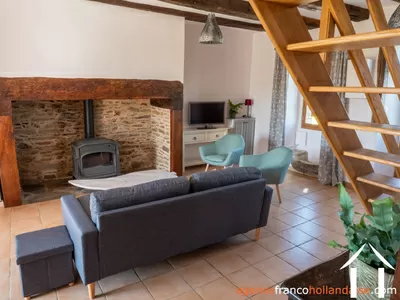 Maison avec gite à vendre lubersac, limousin, Li1070 Image - 66