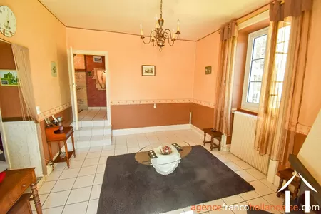 Maison de bourg à vendre la croisille sur briance, limousin, Li891 Image - 11