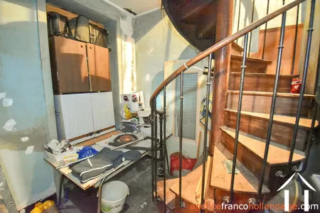 Maison de bourg à vendre la croisille sur briance, limousin, Li891 Image - 27