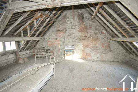 Maison de bourg à vendre surdoux, limousin, Li917 Image - 36