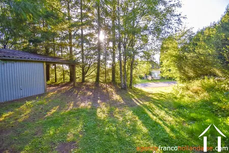 Maison de bourg à vendre surdoux, limousin, Li917 Image - 43