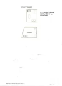 Plan du 2ème étage