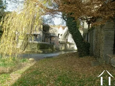 Jardin en bordure de rivière